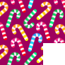 Holiday Pattern Candy Canes 2